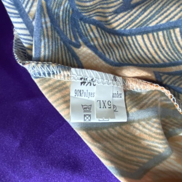 NWOT๐ Haoohu Retro Style Feather Print Dress - Picture 14 of 16